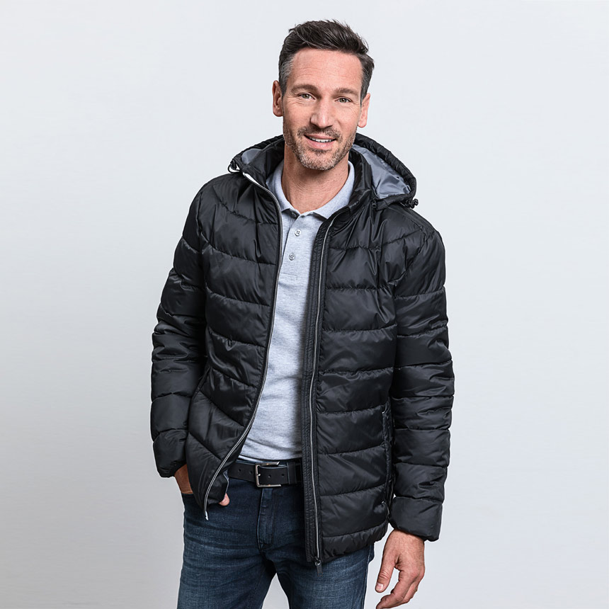 R440M-МENS HODDED NANO JACKET